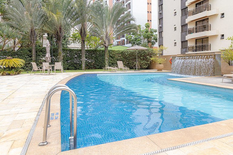 Elegant Flat 2 Internacional Plaza-Garagem e Piscina