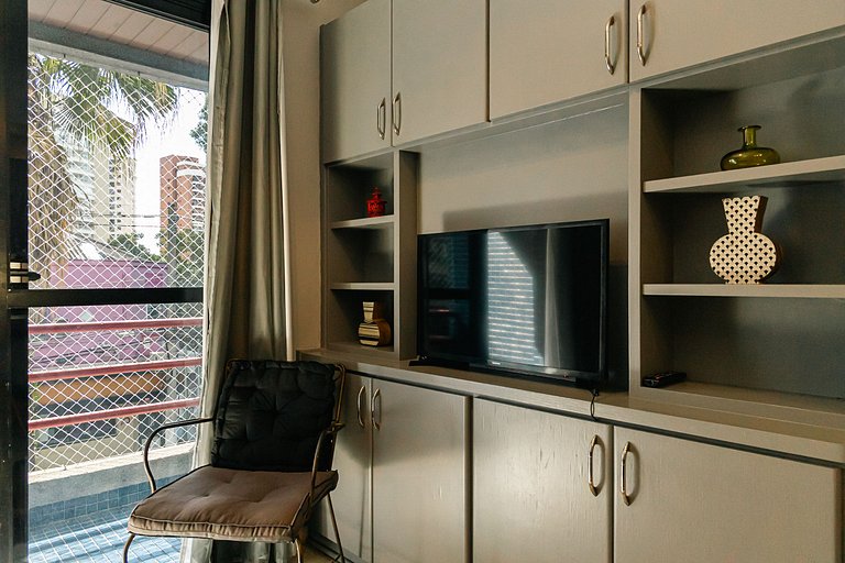 Elegant Studio - Near Paulista, H. do Coração, Ibirapuera e